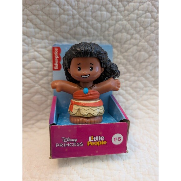 Fisher-Price Disney Princess Moana Little People Single Figure Toddler Toy - Picture 1 of 6